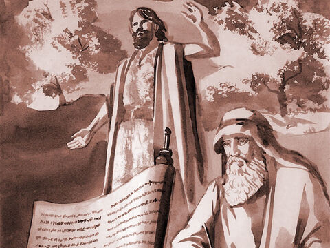 Denn dieser ist der, von dem durch den Propheten Jesaja geredet ist, der spricht: »Stimme eines Rufenden in der Wüste: Bereitet den Weg des Herrn, macht gerade seine Pfade!« – Folie 3