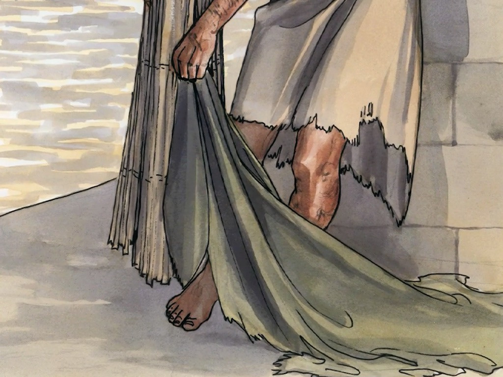Gratis Bilder zur Bibel Jesus heilt einen Gelähmten am Teich