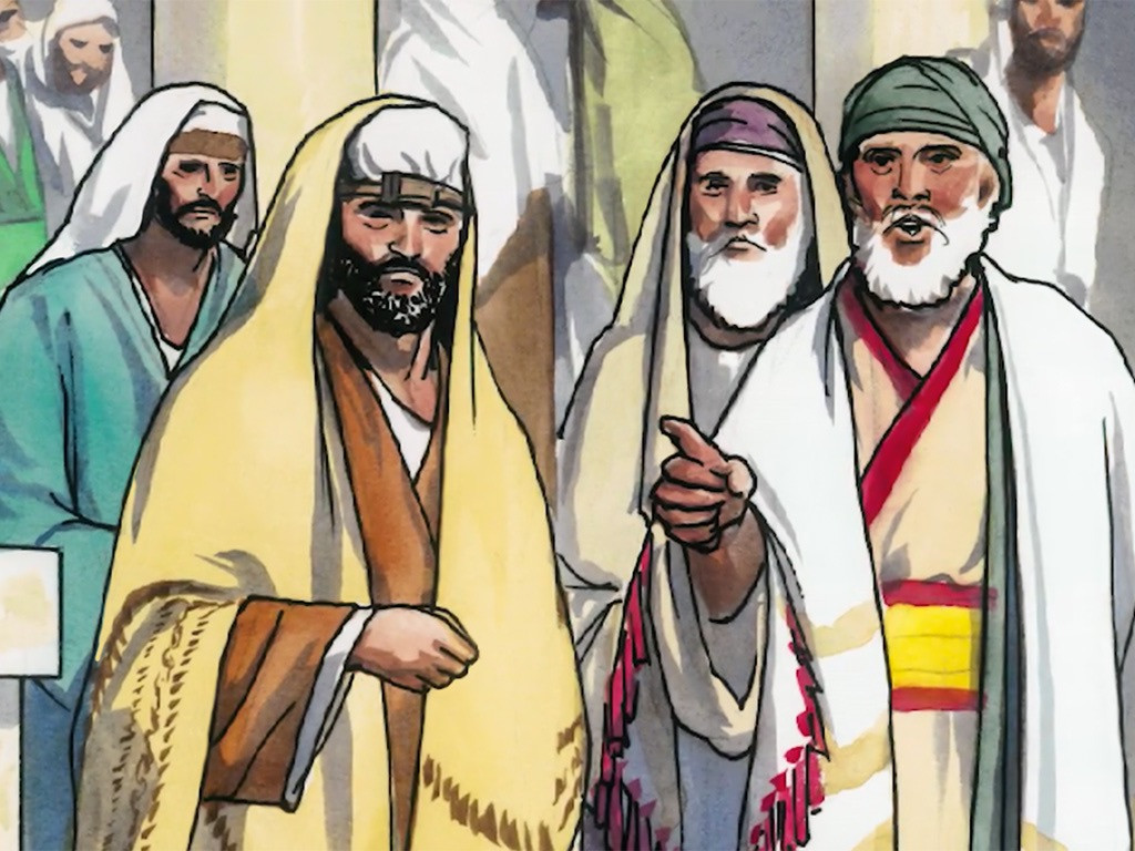 Gratis Bilder zur Bibel Jesus heilt einen Gelähmten am Teich