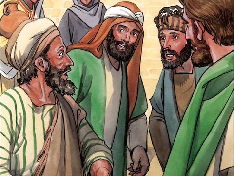 Sie sprachen nun zu ihm: Wie sind denn deine Augen geöffnet worden? – Folie 8