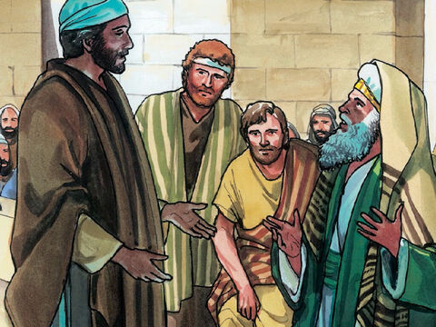 Und sie antworten und sagen zu Jesus: Wir wissen es nicht. Und Jesus spricht zu ihnen: So sage auch ich euch nicht, in welcher Vollmacht ich diese Dinge tue. – Folie 14