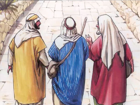 Wir aber hofften, dass er der sei, der Israel erlösen solle. Doch auch bei alledem ist es heute der dritte Tag, seitdem dies geschehen ist. – Folie 8