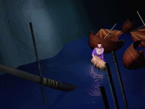 … und Jona blieb drei Tage und drei Nächte im Bauch des Fisches. – Folie 15
