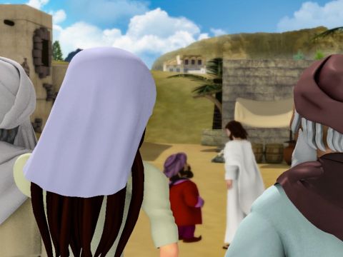 „Zachäus ist ein Betrüger, der uns so viel Ärger bereitet hat.“<br/>„Niemand ist gern in seiner Nähe.“<br/>„Warum sollte Jesus zu ihm gehen?“ – Folie 11