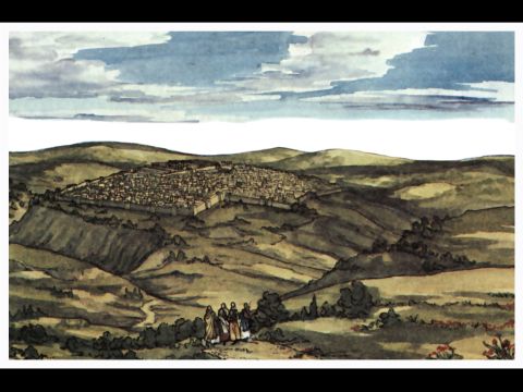 Als sie nach Jerusalem kamen, … – Folie 7