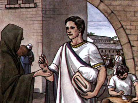 Hier trafen sie einen Jünger namens Timotheus. – Folie 3