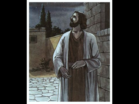 Dann kam Petrus zu sich und sagte: „Jetzt weiß ich ohne Zweifel, dass der Herr seinen Engel gesandt und mich aus den Fängen des Herodes und vor allem, was das jüdische Volk gehofft hatte, gerettet hat.“ – Folie 14