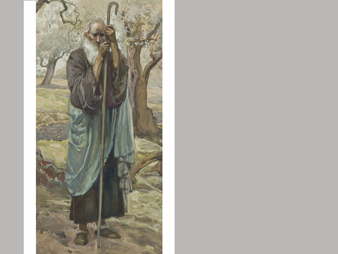 Obadja.<br/>James Tissot (1836-1902) – The Jewish Museum, New York.<br/>Obadja bedeutet „Diener (oder Anbeter) Jahwes“. Obadja ist das kürzeste Buch des Alten Testaments – nur einundzwanzig Verse lang. – Folie 7