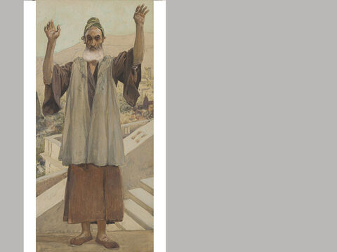 Habukuk.<br/>James Tissot (1836-1902) – The Jewish Museum, New York.<br/>Habakuk war vor den Reformen Josias und während seiner Herrschaft aktiv. – Folie 15