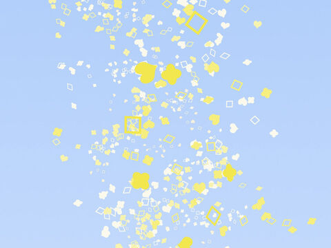 Konfetti-Grafik. – Folie 7