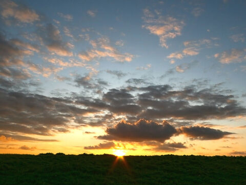 Sonnenuntergang in Wales. – Folie 4