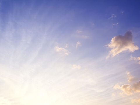 Abendhimmel. – Folie 21