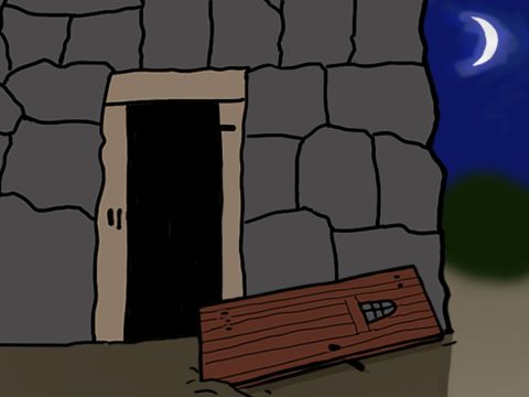 Alle Türen und Ketten im Gefängnis gingen auf. – Folie 24