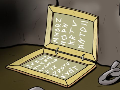 Römische Bürger besaßen eine Urkunde aus zwei mit Wachs beschichteten Holzplatten, auf deren Innenseite der Text geschrieben stand. Paulus und Silas verfügten wahrscheinlich über solche Urkunden, die „Diptychon“ oder „Testatio“ genannt wurden. Deshalb forderten Paulus und Silas die Richter auf, sich dafür zu entschuldigen, dass sie römische Bürger ohne eine faire Verhandlung bestraft hatten. – Folie 29