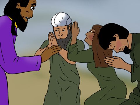 Als Paulus nicht starb, dachten die Einheimischen, er müsse ein Gott sein, und kamen, um ihn anzubeten. Paulus ließ niemals zu, dass jemand dachte, er sei ein Gott. – Folie 29