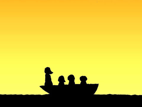 Sie wussten, dass sie bei Jesus sicher waren. In der Bibel steht: „Wenn ich mich fürchte, dann hoffe ich auf dich.” – Folie 8