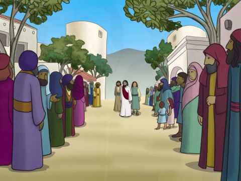 Jesus ging durch Jericho, … – Folie 1