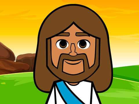 Jesus antwortete: „Nicht siebenmal, sondern siebzigmal siebenmal.“ Dann erzählte er dieses Gleichnis ... – Folie 2