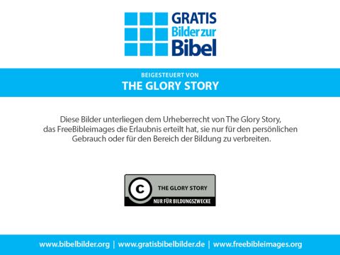 Weitere Bilder von Bibelgeschichten finden sich unter http://theglorystory.com. – Folie 59