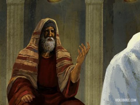 „Wie kann das sein?“, fragte Nikodemus.<br/>„Du bist Israels Lehrer“, sagte Jesus, „und du verstehst das nicht?“ – Folie 8