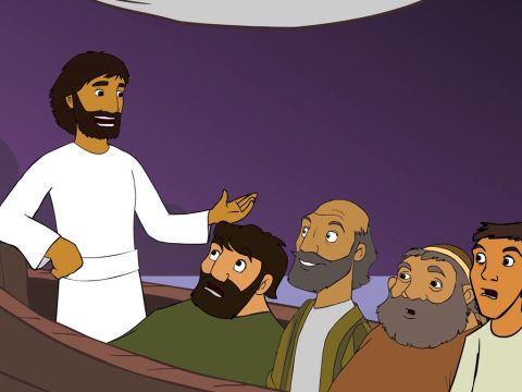 Jesus fragte seine Jünger: „Warum hattet ihr Angst?“ – Folie 12