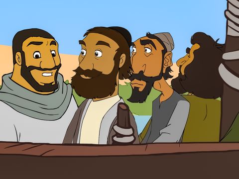 Die Jünger hatten vergessen, Brot mitzunehmen … – Folie 5