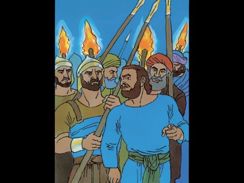 Judas: „Sei gegrüßt, Meister!” – Folie 9